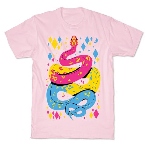 Pride Snakes: Pansexual T-Shirt